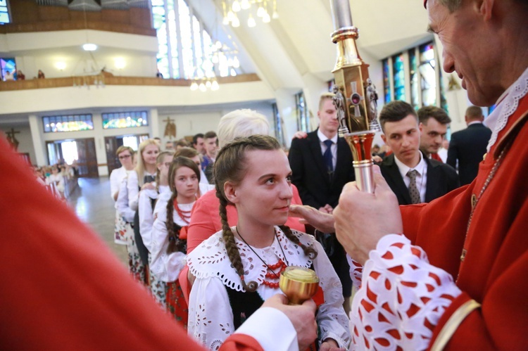 Bierzmowanie w Krościenku