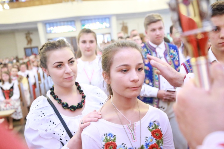 Bierzmowanie w Krościenku