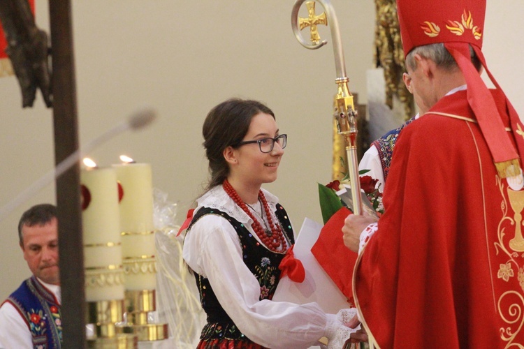 Bierzmowanie w Krościenku