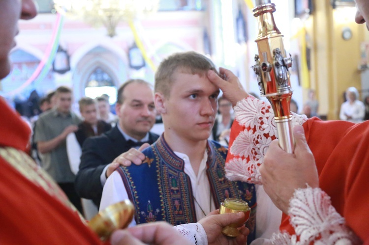 Bierzmowanie w Szczawnicy