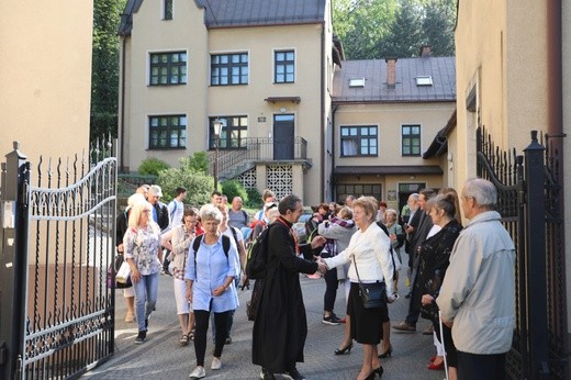 Pielgrzymi z Cieszyna w drodze do Łagiewnik - 2018