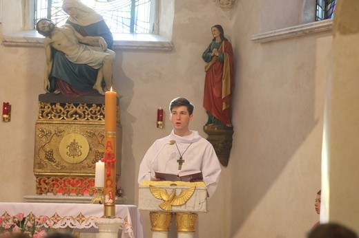 Pielgrzymi z Cieszyna w drodze do Łagiewnik - 2018