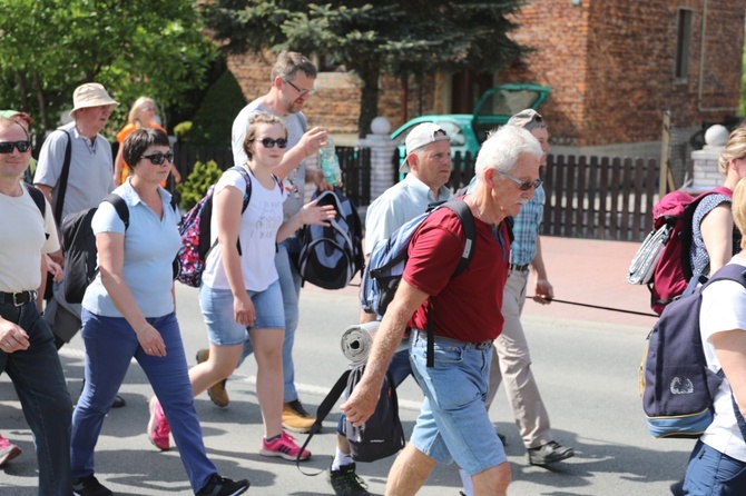 Łagiewniccy pielgrzymi na trasie - 2018 