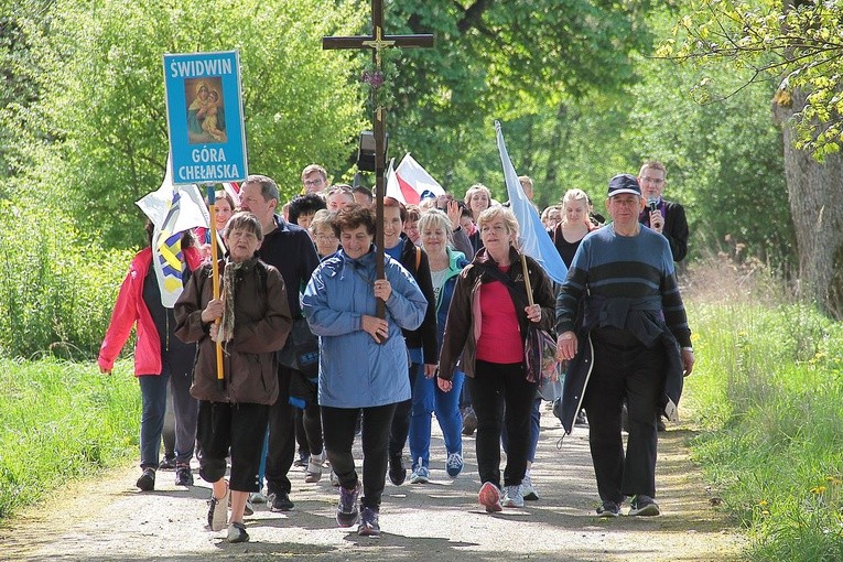 Pielgrzymka Promienista. Grupa ze Świdwina