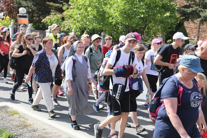 Łagiewniccy pielgrzymi na trasie - 2018 