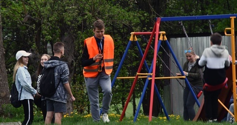 Pielgrzymka Promienista. Grupa z Barwic