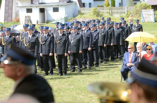 Pielgrzymka strażaków do Wysokiego Koła