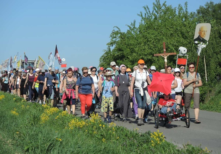 7 grup w drodze do Wieprza - 2. dzień - 2018