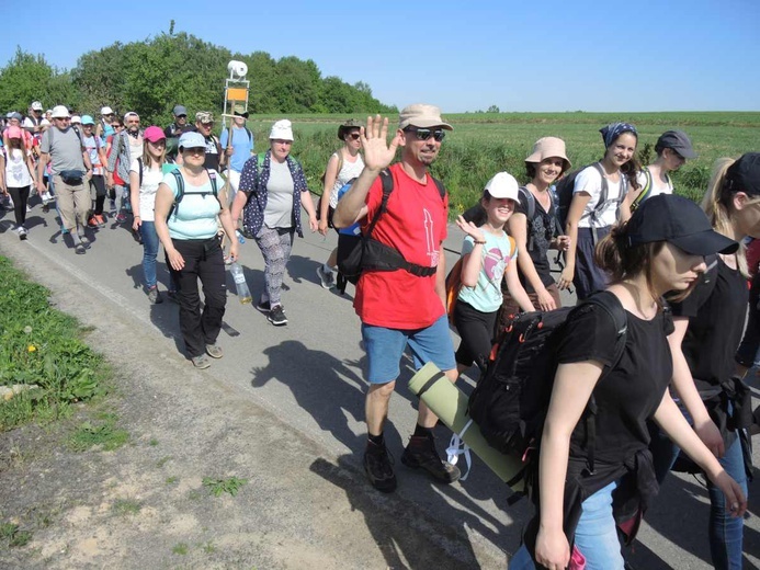 7 grup w drodze do Wieprza - 2. dzień - 2018