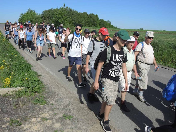 7 grup w drodze do Wieprza - 2. dzień - 2018