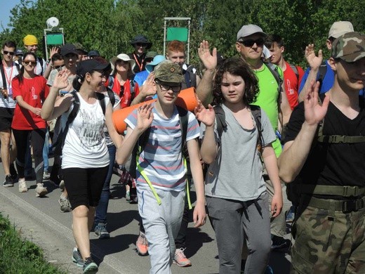 7 grup w drodze do Wieprza - 2. dzień - 2018
