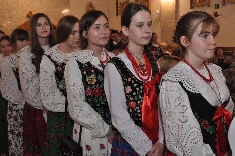 Bierzmowanie w Ochotnicy Górnej