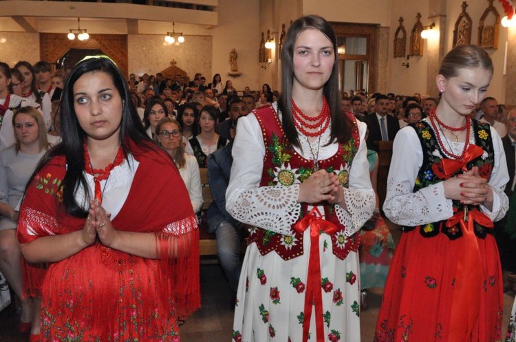 Bierzmowanie w Ochotnicy Górnej