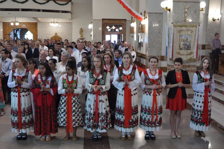 Bierzmowanie w Ochotnicy Górnej