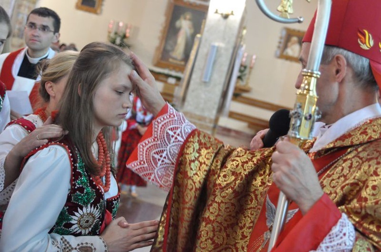 Bierzmowanie w Ochotnicy Górnej