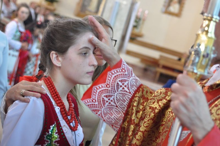 Bierzmowanie w Ochotnicy Górnej