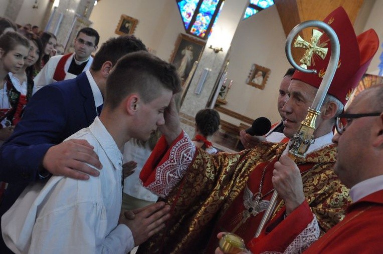 Bierzmowanie w Ochotnicy Górnej