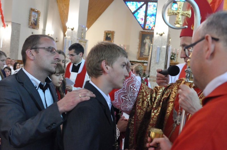 Bierzmowanie w Ochotnicy Górnej