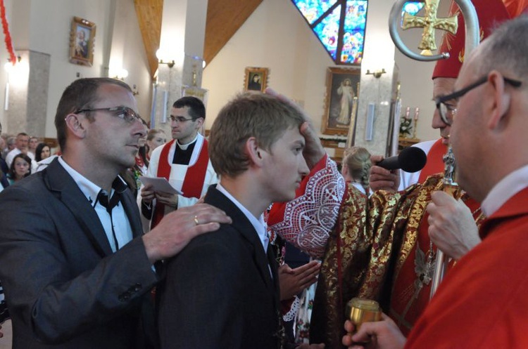 Bierzmowanie w Ochotnicy Górnej