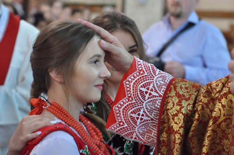 Bierzmowanie w Ochotnicy Górnej