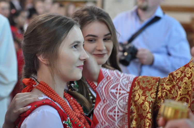 Bierzmowanie w Ochotnicy Górnej