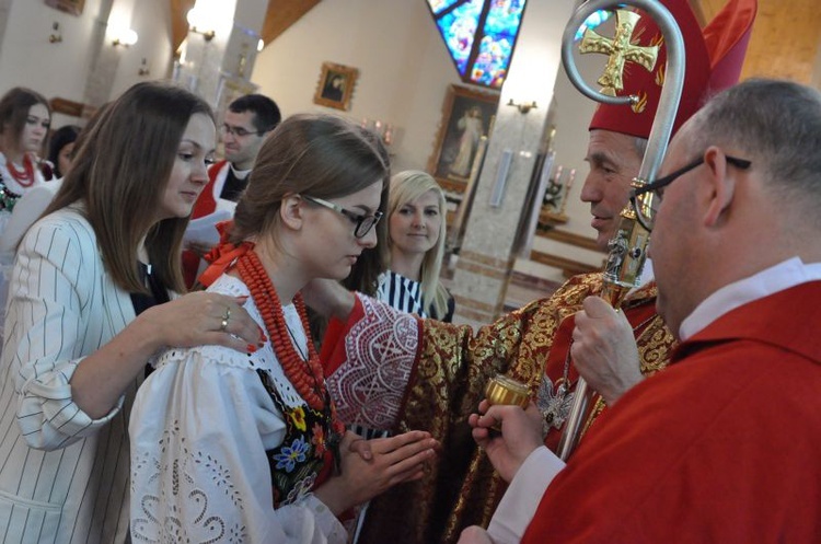 Bierzmowanie w Ochotnicy Górnej