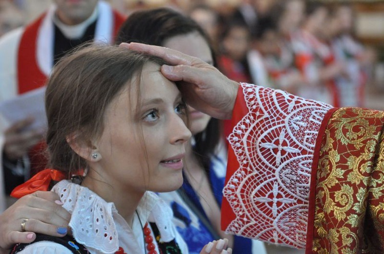 Bierzmowanie w Ochotnicy Górnej