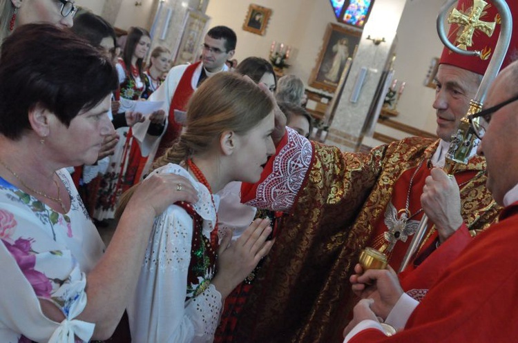 Bierzmowanie w Ochotnicy Górnej