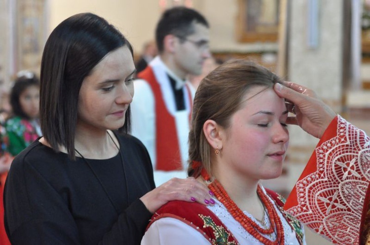 Bierzmowanie w Ochotnicy Górnej