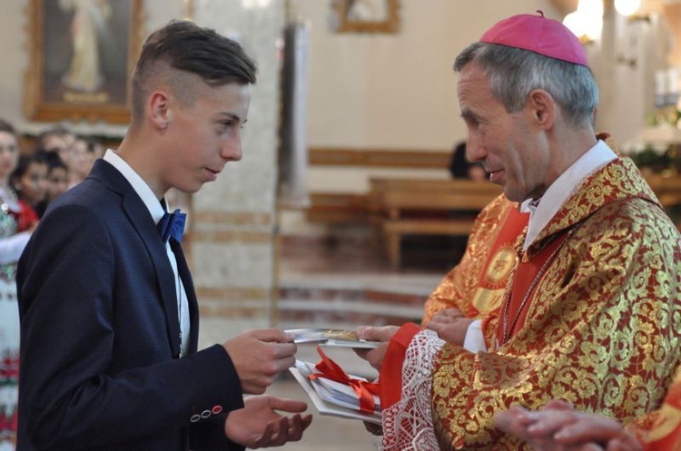 Bierzmowanie w Ochotnicy Górnej