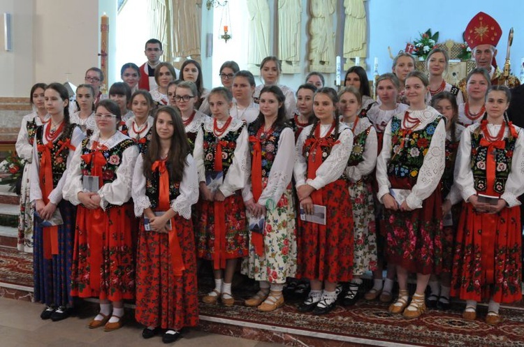 Bierzmowanie w Ochotnicy Górnej