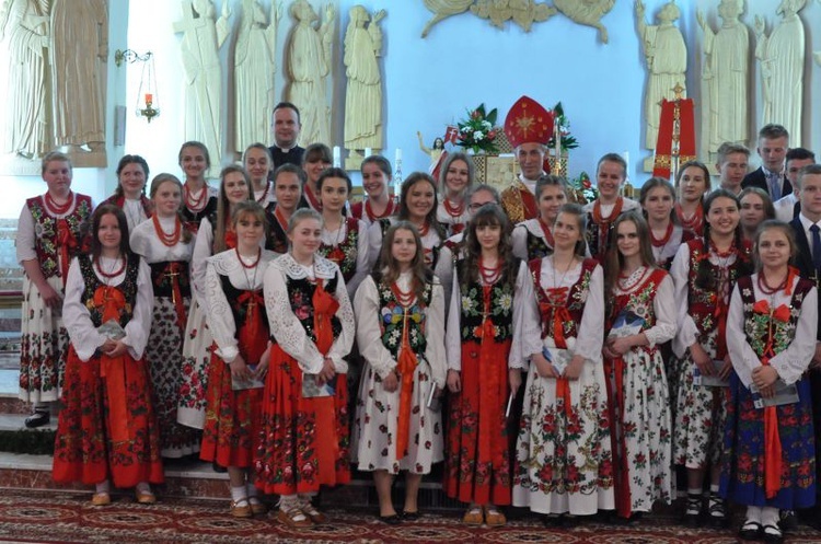 Bierzmowanie w Ochotnicy Górnej