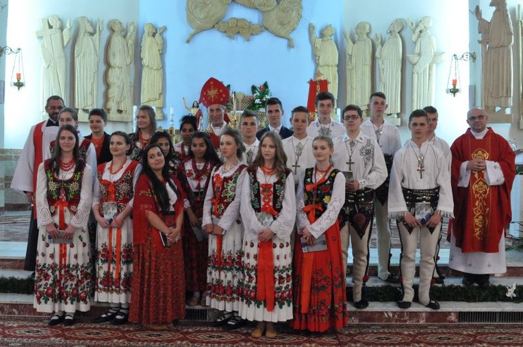 Bierzmowanie w Ochotnicy Górnej