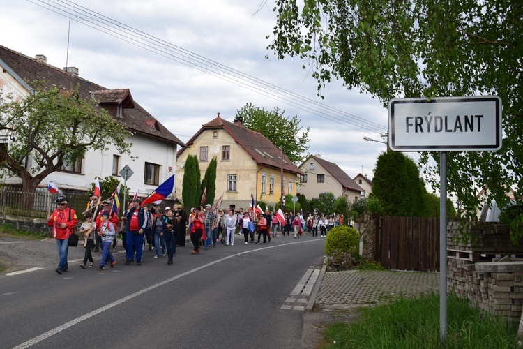 III pielgrzymka z Bogatyni do czeskich Hejnic