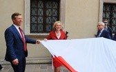 Bicie rekordu długości flagi narodowej Kraków 2018 - cz. 1