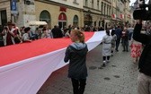 Bicie rekordu długości flagi narodowej Kraków 2018 - cz. 2