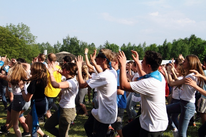 Piknik na zakończenie XXIX Światowych Igrzysk Młodzieży Salezjańskiej w Krakowie