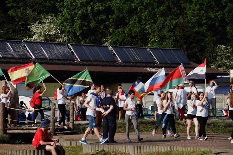 Piknik na zakończenie XXIX Światowych Igrzysk Młodzieży Salezjańskiej w Krakowie