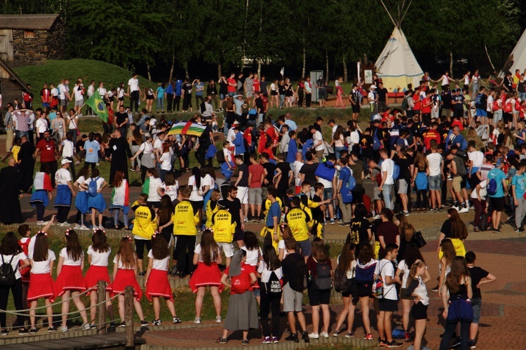 Piknik na zakończenie XXIX Światowych Igrzysk Młodzieży Salezjańskiej w Krakowie