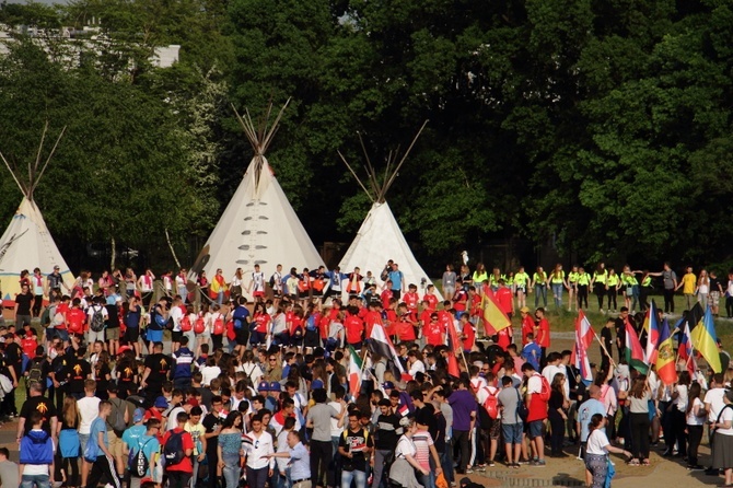 Piknik na zakończenie XXIX Światowych Igrzysk Młodzieży Salezjańskiej w Krakowie