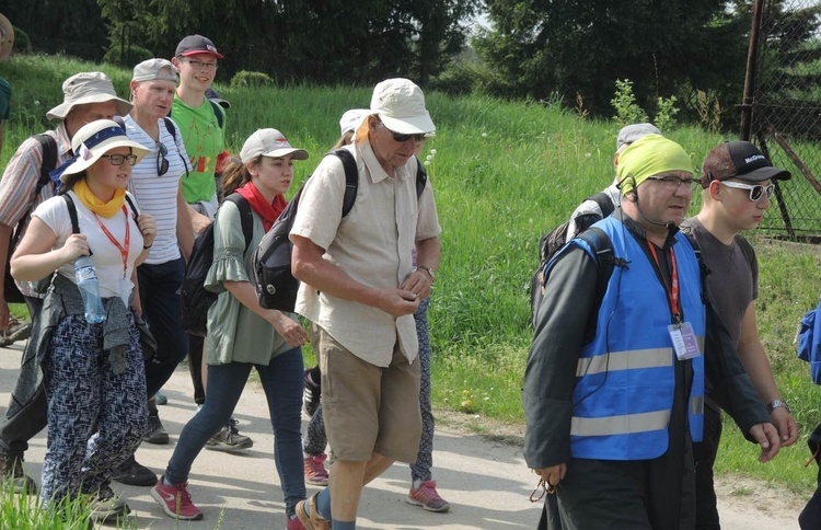 Łagiewniccy pielgrzymi na trasie - 3. dzień - 2018