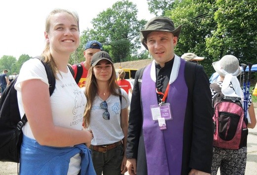 Łagiewniccy pielgrzymi na trasie - 3. dzień - 2018