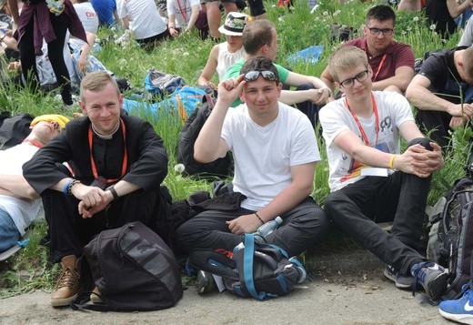 Łagiewniccy pielgrzymi na trasie - 3. dzień - 2018