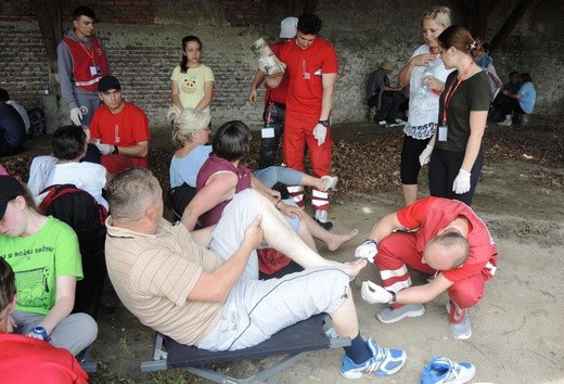 Łagiewniccy pielgrzymi na trasie - 3. dzień - 2018