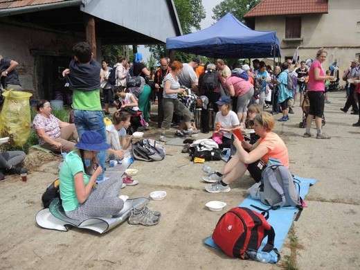 Łagiewniccy pielgrzymi na trasie - 3. dzień - 2018