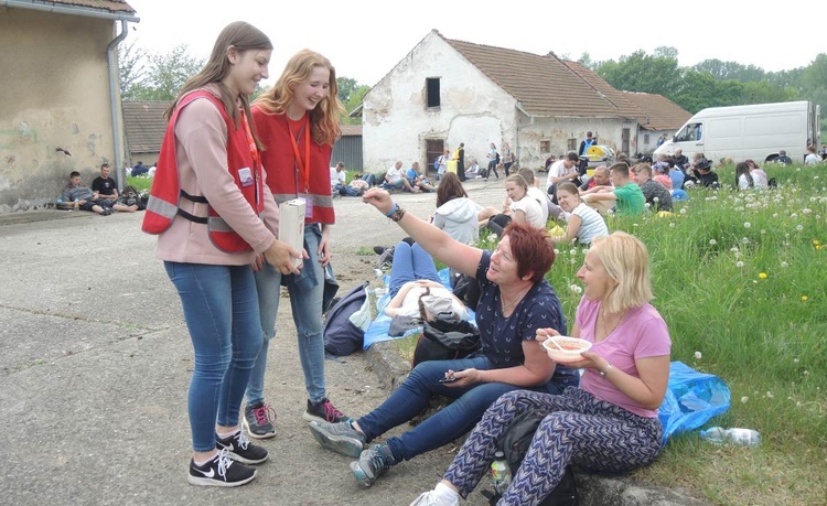 Łagiewniccy pielgrzymi na trasie - 3. dzień - 2018