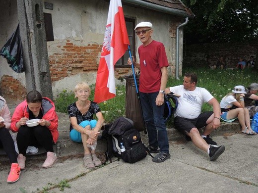 Łagiewniccy pielgrzymi na trasie - 3. dzień - 2018