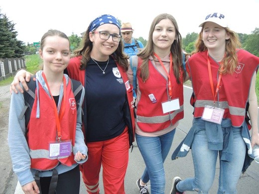 Łagiewniccy pielgrzymi na trasie - 3. dzień - 2018