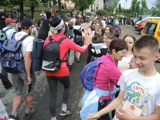 Łagiewniccy pielgrzymi na trasie - 3. dzień - 2018