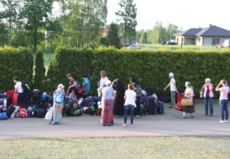 Powitanie grupy św. Matki Teresy w Malcu